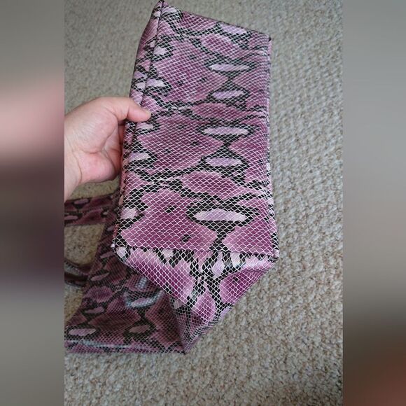 Consuela Purple Snake Print Tote - Picture 11 of 16